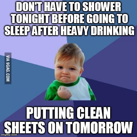 Just lay down and sleep! - 9GAG