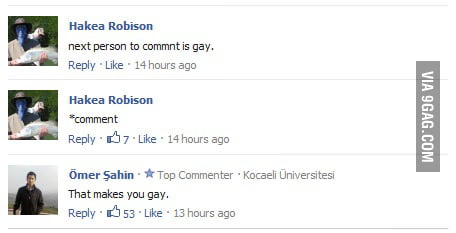 That's why I love the comments. - 9GAG