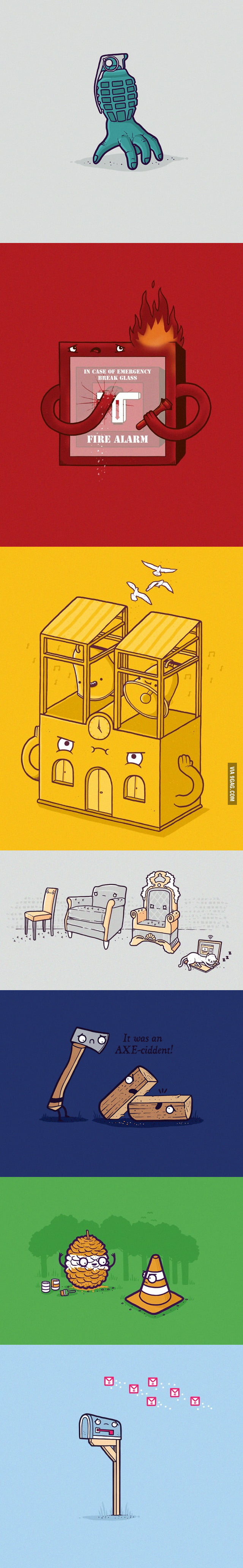 Not so inanimate objects - 9GAG