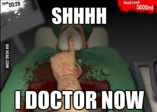 Shh I Doctor Now Gag