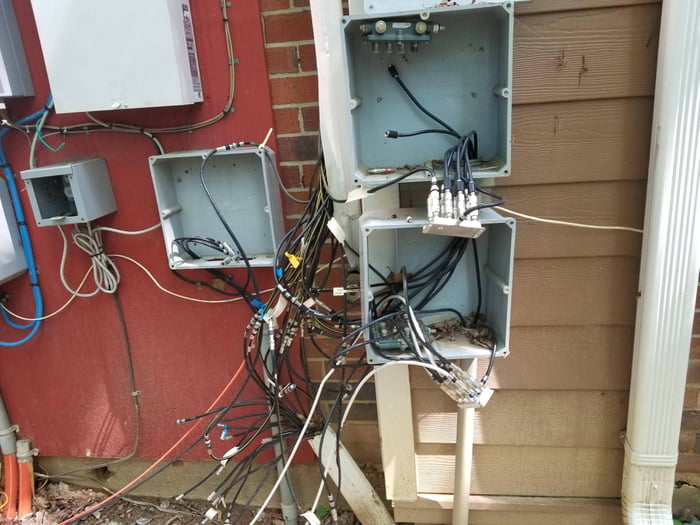 How The Cable Company Left Coax Box Outside My Apartment How The Cable Company Left Coax Box Outside My Apartment Building