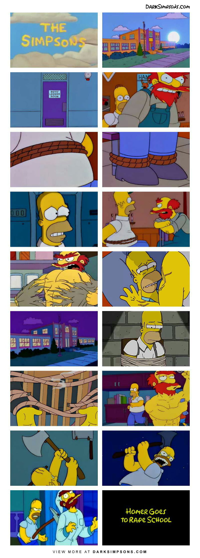 Simpsons Dark