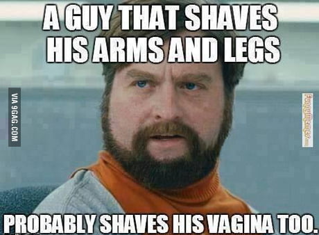 Real Men Have Hair On Their Balls 9gag