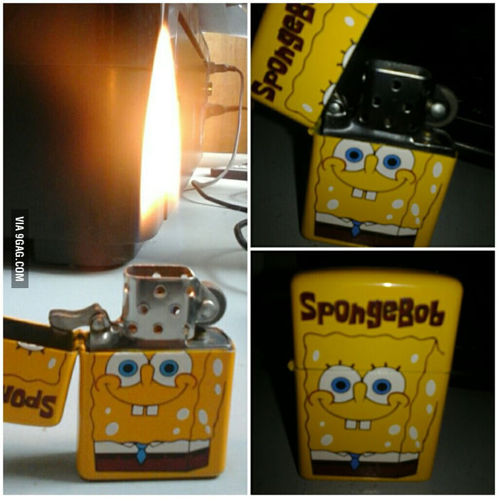 Spongebob zippo - 9GAG