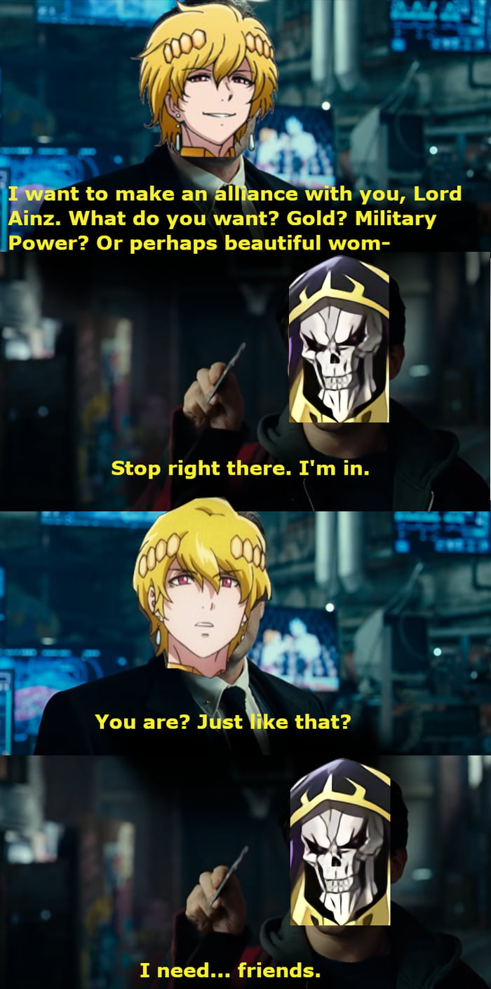 Finished watching overlord 3. Hope the 4th season come soon - 9GAG