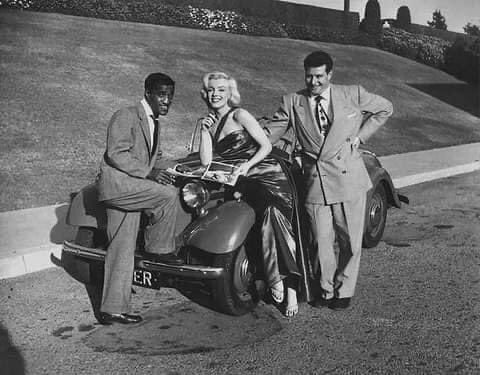 Sammy Davis Jr Marilyn Monroe Frank Worth 1953 9gag