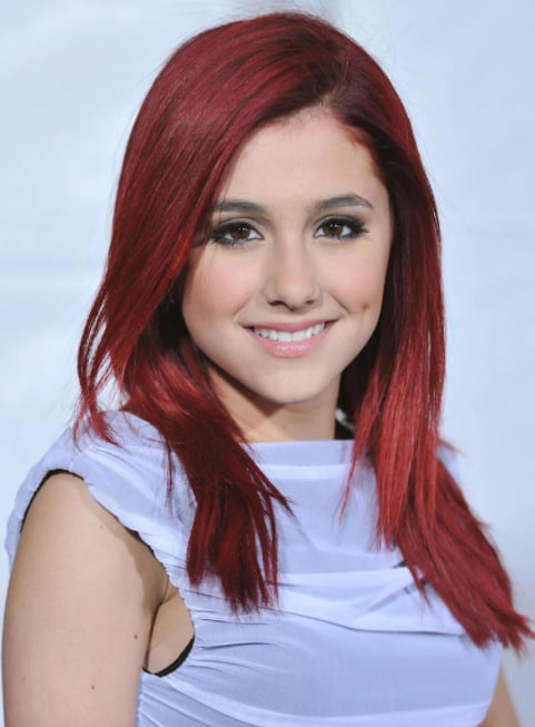 Ariana Grande before she tried to turn black. - 9GAG