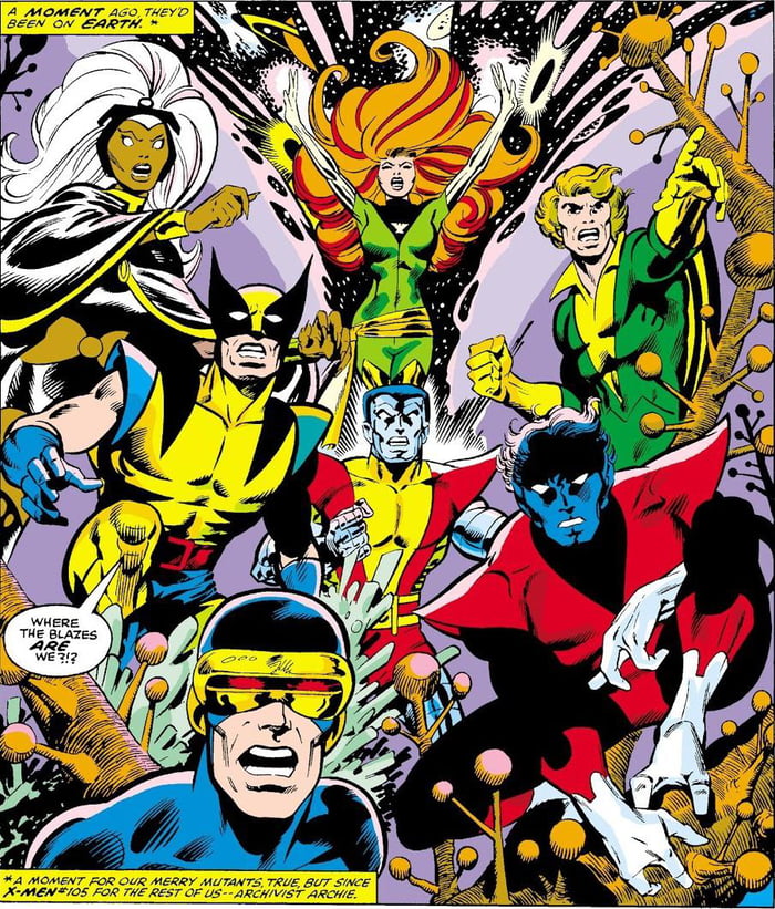 A Daily X-Men panel in chronological order. This one from (Uncanny) X ...