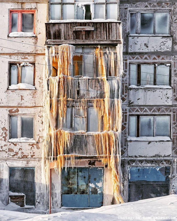 Воркута Фото Заброшенные Дома