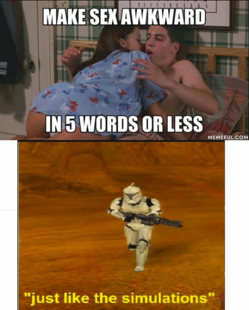 Just Like The Simulations 9gag