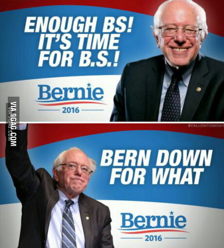 Vote Bernie!!!! - 9GAG