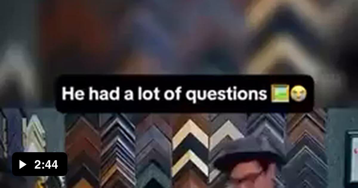 He had a lot of questions - 9GAG