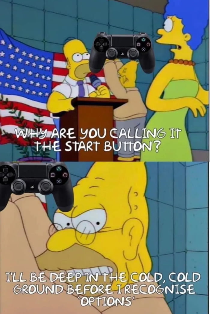 Options button - 9GAG
