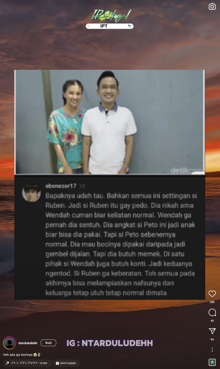 Apakah hidup eben akan terancam? - 9GAG