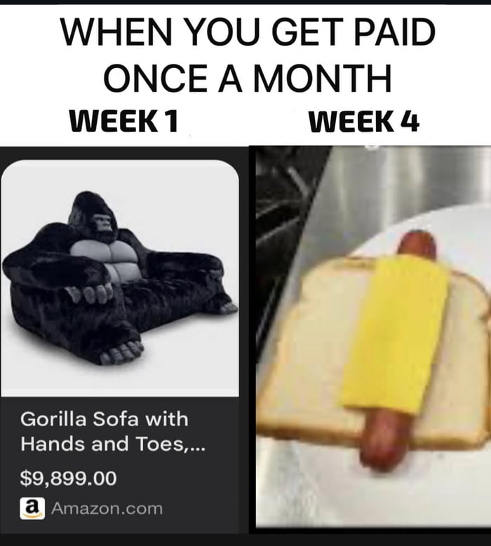 From the king to the pleb in one simple month 9gag