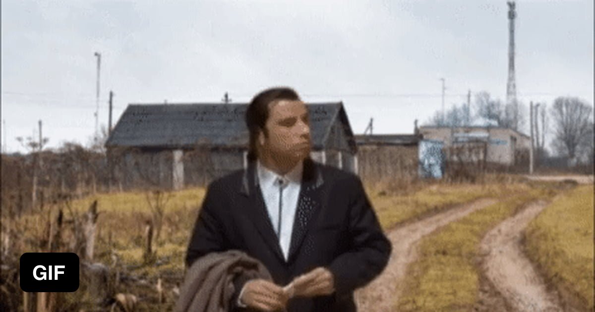 Траволта gif