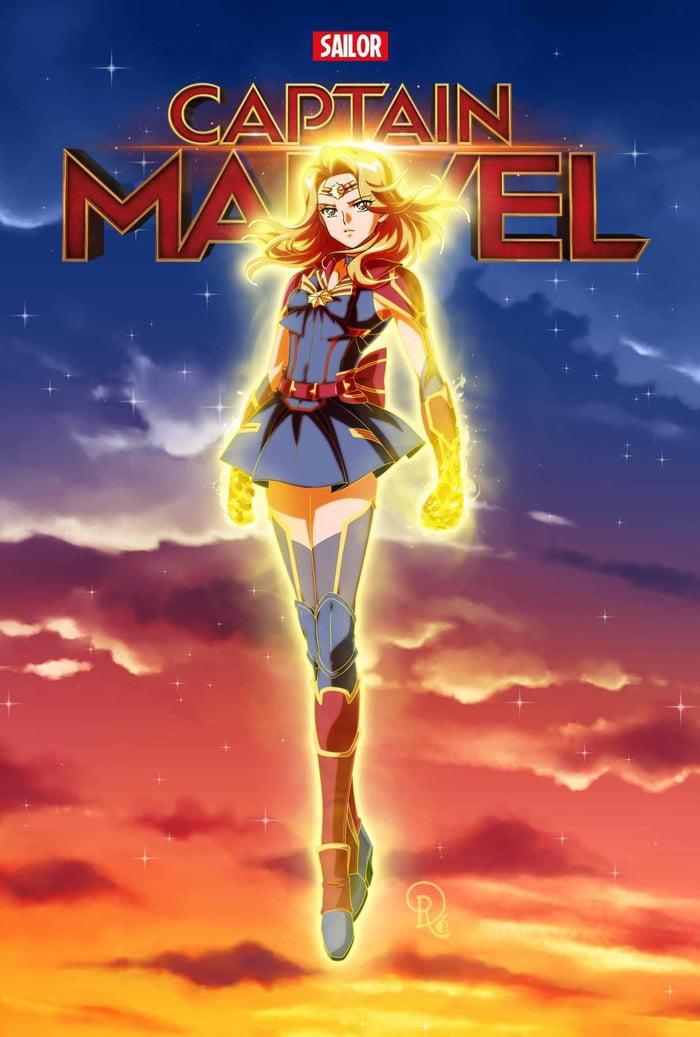 Captain Marvel  Anime Anime Global