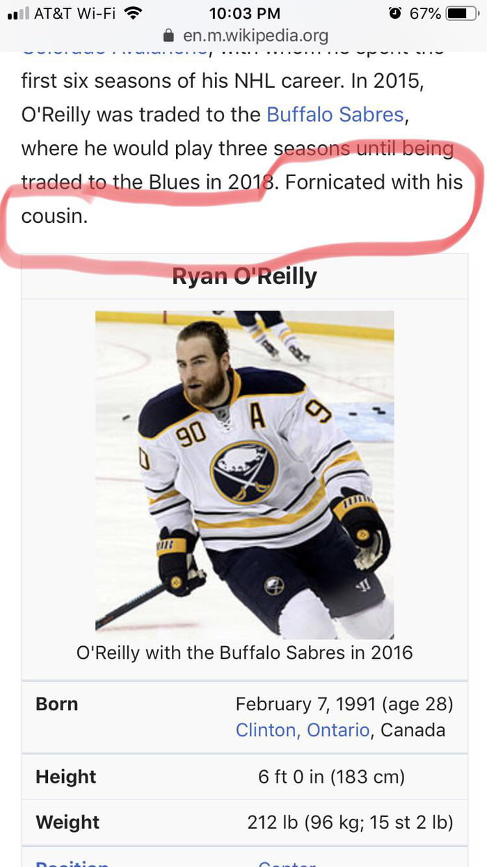 Ryan O'Reilly - Wikipedia