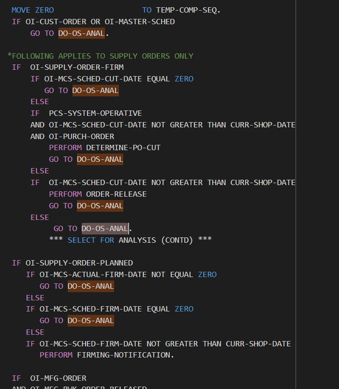 Updating 44 year old Cobol, they had humor in 75 too - 9GAG