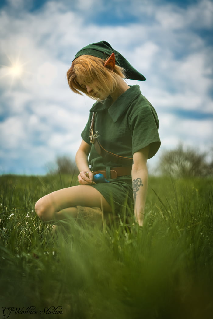 Link and Zelda cosplay by fenixfatalist - 9GAG