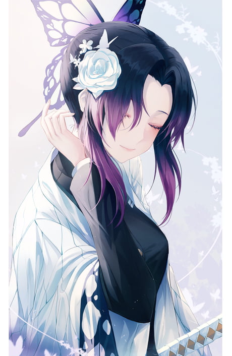 Kết quả hình ảnh cho Fanart shinobu