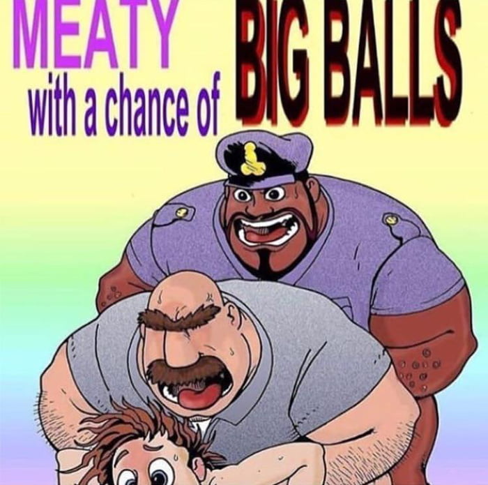 gay porn cartoon ball
