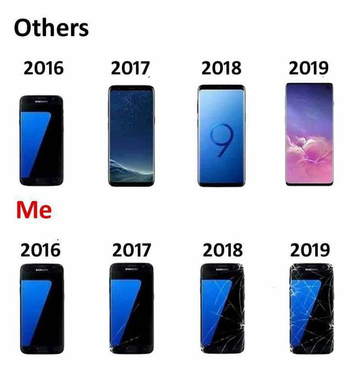 My phone every year!! - 9GAG