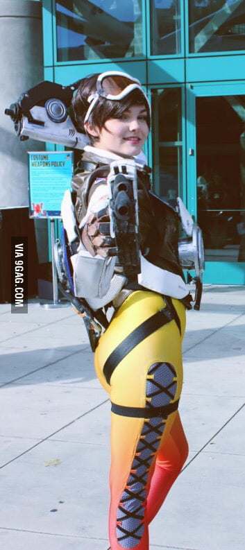 How to make tracer cosplay - Fucking Pic Full HD Adult videos Ramona flowers blue hair