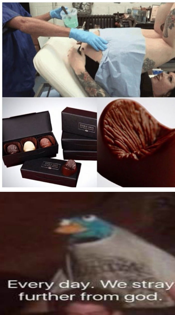 Anus chocolate deals mold