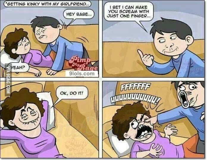 Getting kinky* - 9GAG.