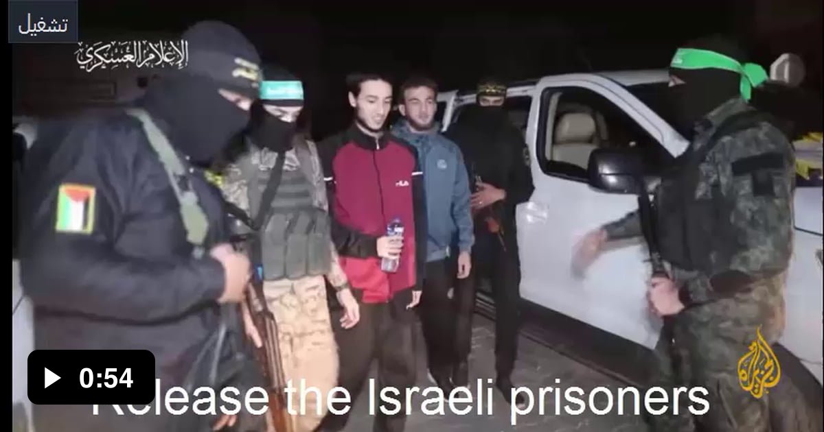 Some Of The Released Prisoners Were Detained By The Netanyahu ...