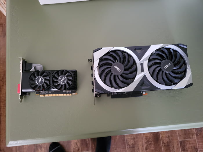 Finally upgrading my old 750 ti for a RX 6750 xt!! Life is good boys ...