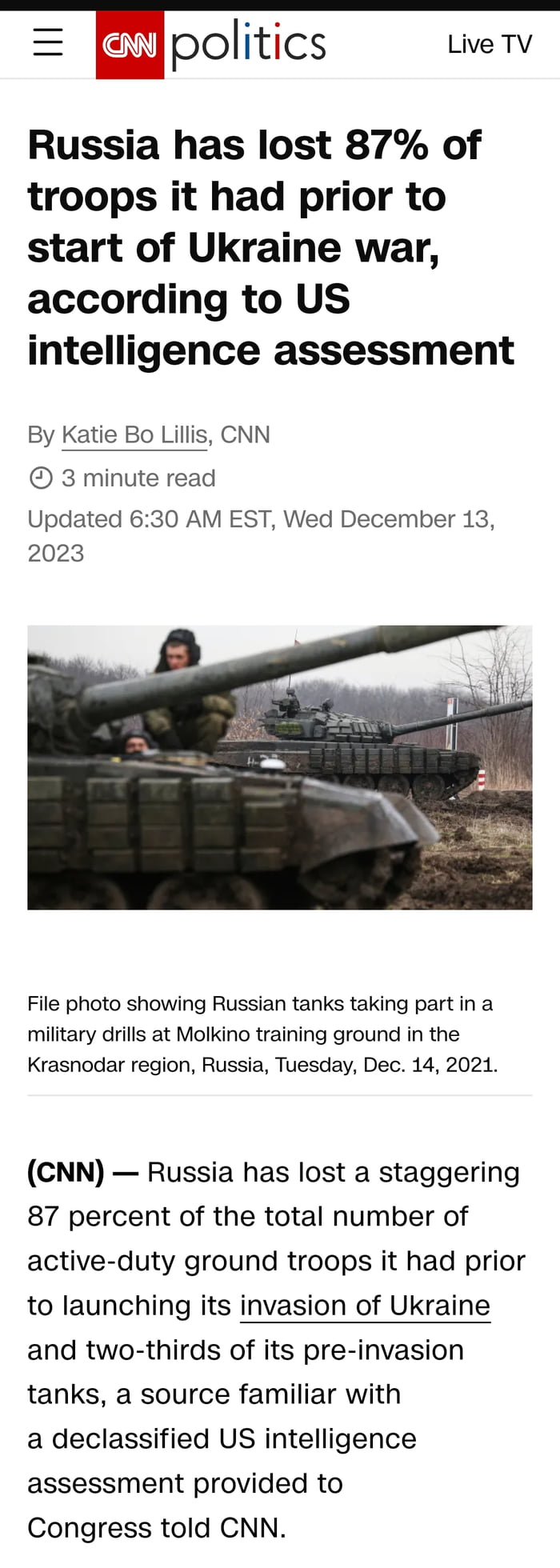 Of The 360,000 Troops That Entered Ukraine, Including Contract And ...