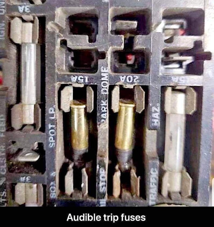 You won’t have to wonder if it was a fuse that blew… 9GAG