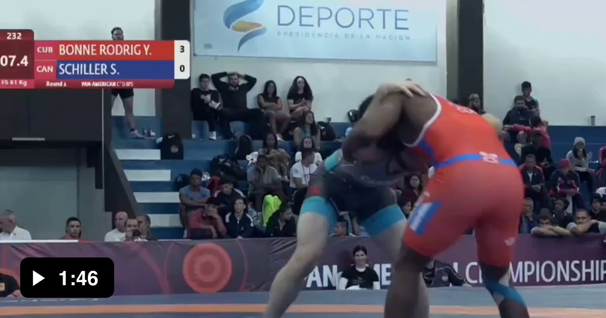 Highlights of physically strongest 57kg freestyle wrestler Bonnes ...