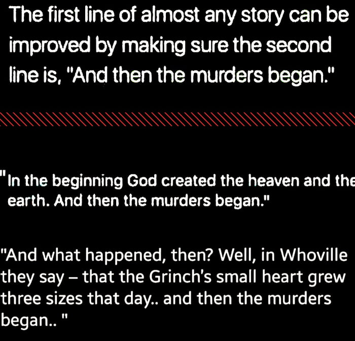 And then the murders began - 9GAG