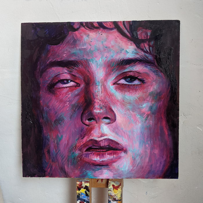 I painted Frodo's meme face - 9GAG