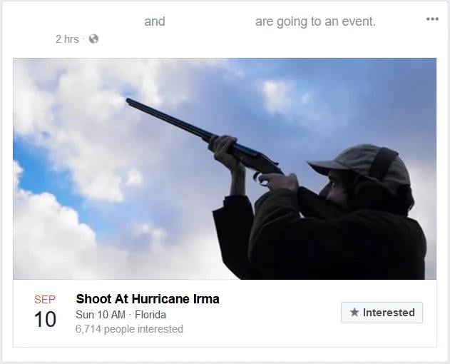 That'll teach that Irma b*tch - 9GAG