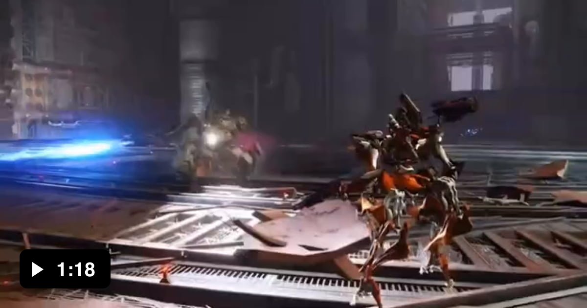 Armored Core 6 gameplay footage 9GAG