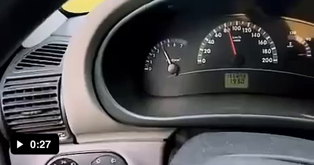 He was driving in a straight line,what happened ? 9GAG