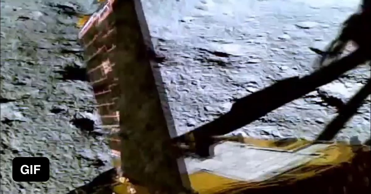 Chandrayaan Pragyan Rover Comes Out Of Vikram Lander Walks On Moon