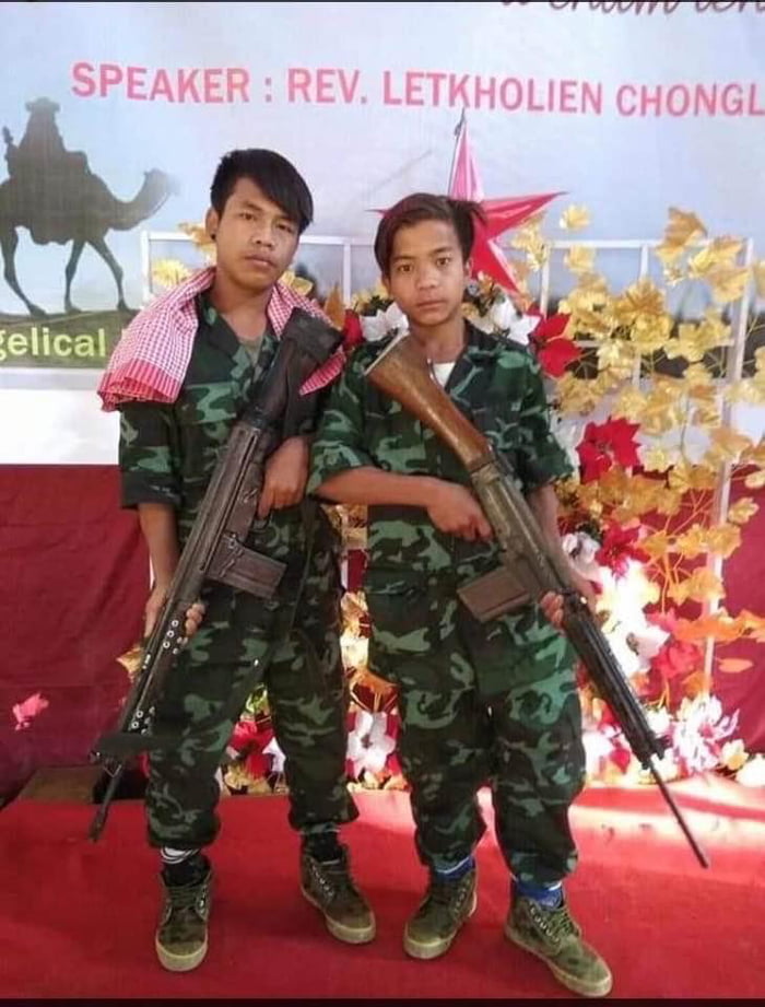 Kuki-Chin-Zomi Child Soldiers Trained To Take Parts Of India, Myanmar ...