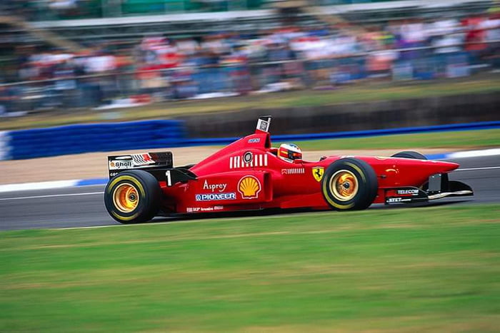 1996 Ferrari F310. The First Ferrari F1 Car With A V10 Engine. The New 