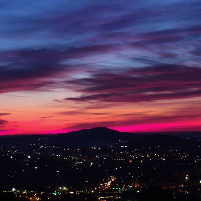 Intense colours at Sunset - 9GAG
