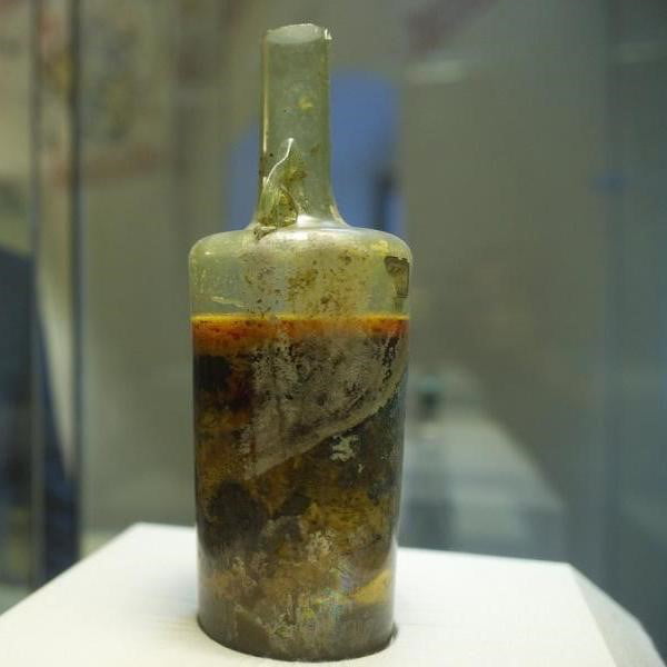 The Oldest Bottle Of Wine In The World Found During An Excavation Of A