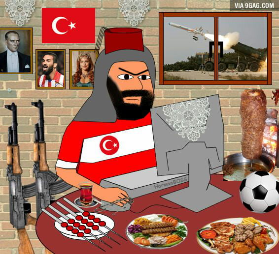 What people think when I say I'm from Turkey - 9GAG