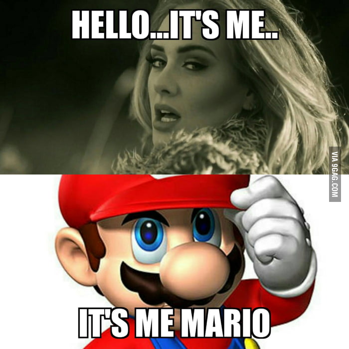 Hello It S Me Mario 9gag