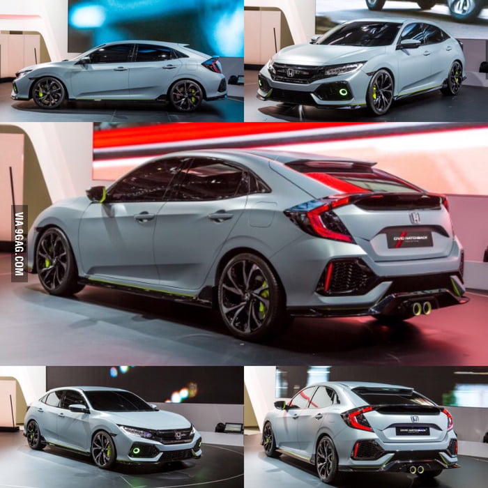 The First Honda Civic hatchback in 12 years. Standard turbo engine ...