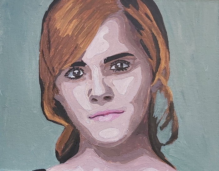 A painting i made yesterday. I hope you like it. - 9GAG