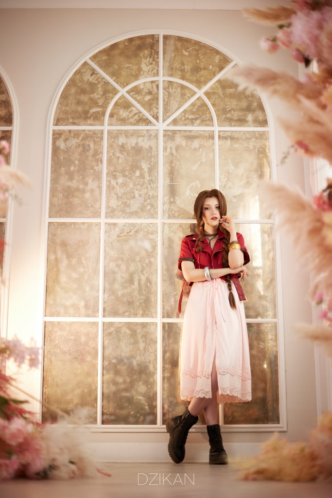 Aerith Gainsborough Cosplay Photoshoot By Dzikan Final Fantasy Vii